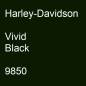 Preview: Harley-Davidson, Vivid Black, 9850.